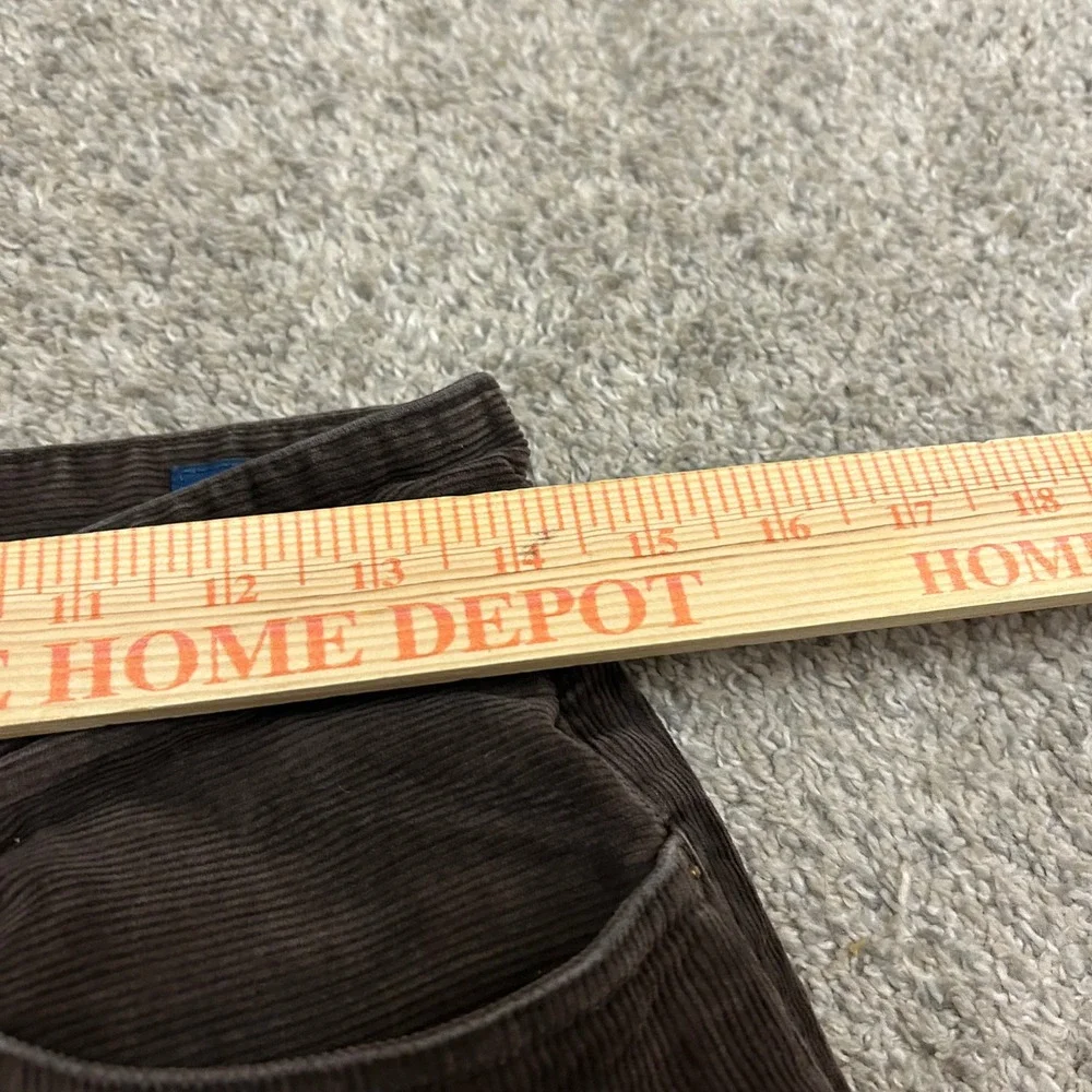 Polo‎ Ralph Lauren Corduroy Pants 28x30 Brown Straight Leg Stretch (FLAWS)